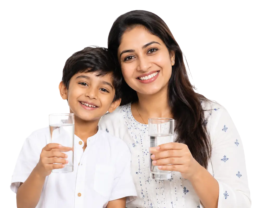 Modern kitchen with RO water purifier
